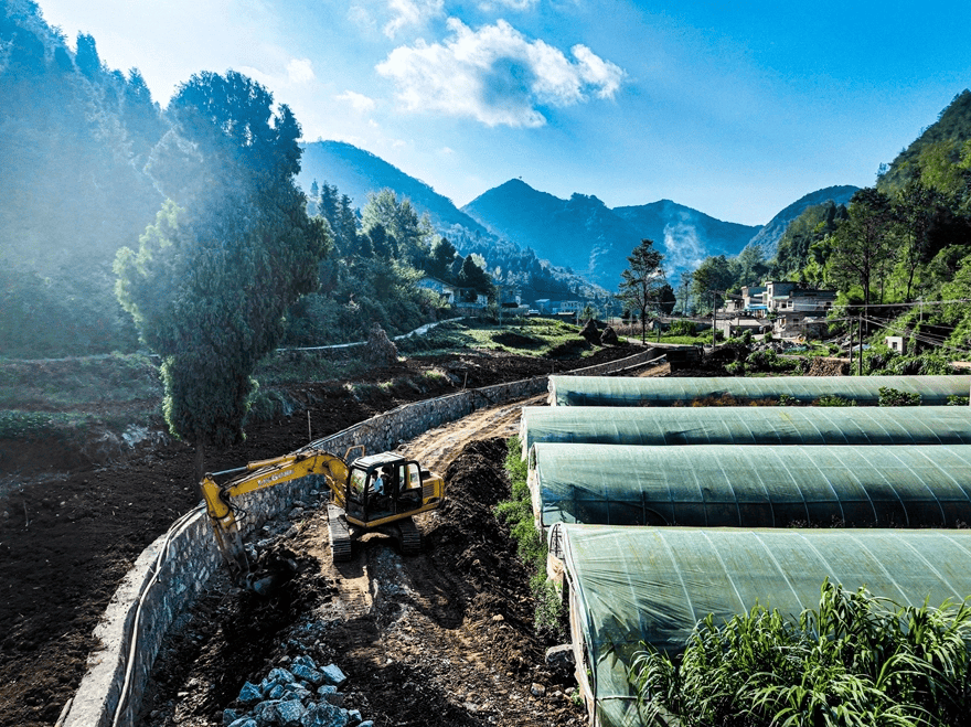 【天眼影像】黔西：水利工程建設(shè)正酣:建設(shè)工程